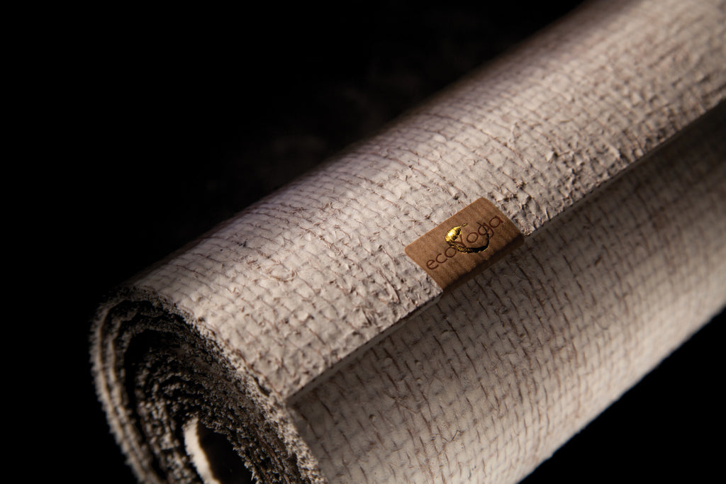 The Original Eco Yoga Mat, 100% natural, best grip - ecoYoga Canada